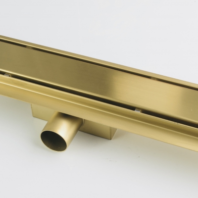 Golden linear drain