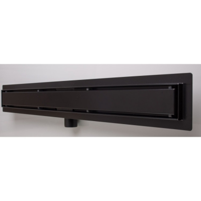 Black linear drain